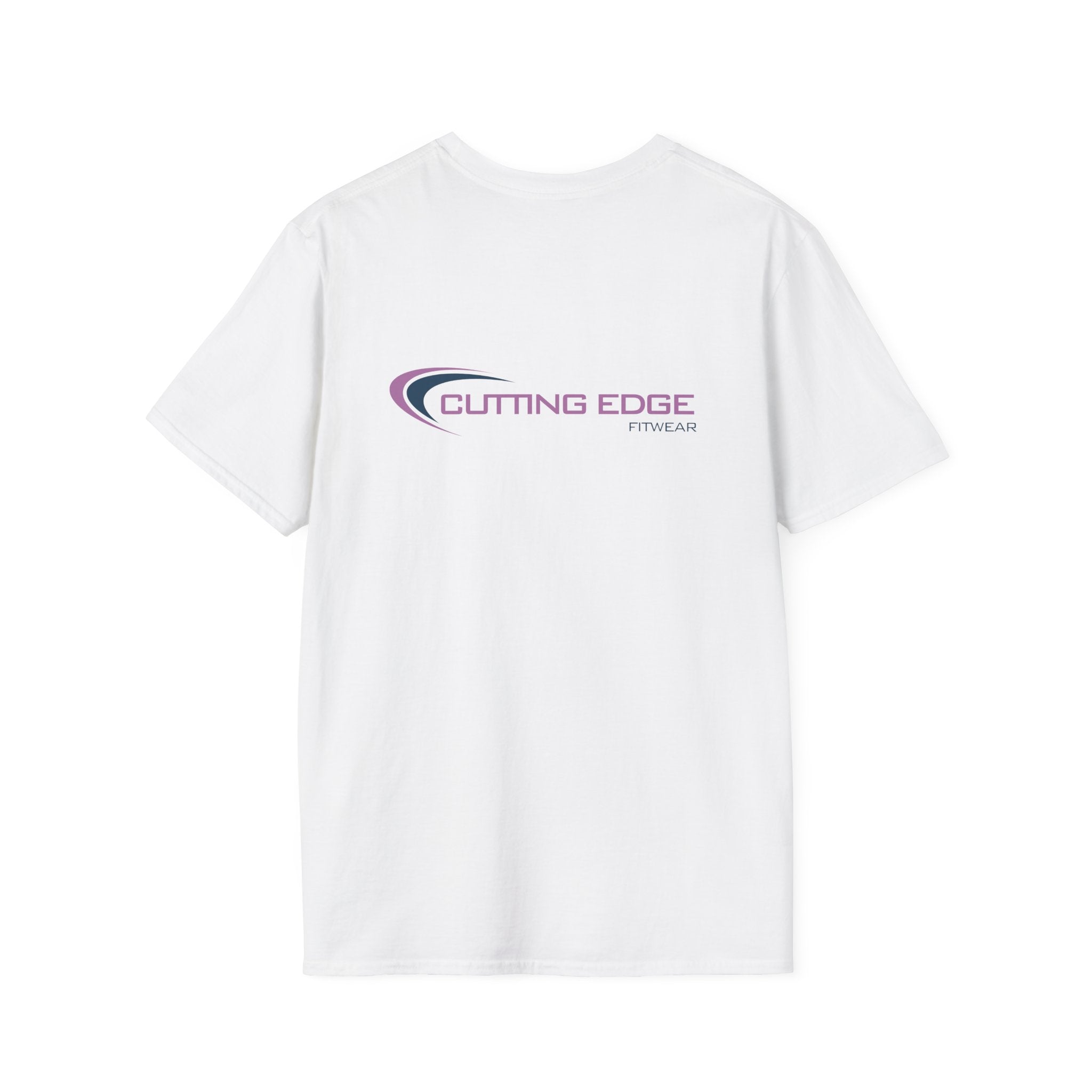 Cutting Edge Logo T-Shirt — Minimal Retro Wave Graphic Tee