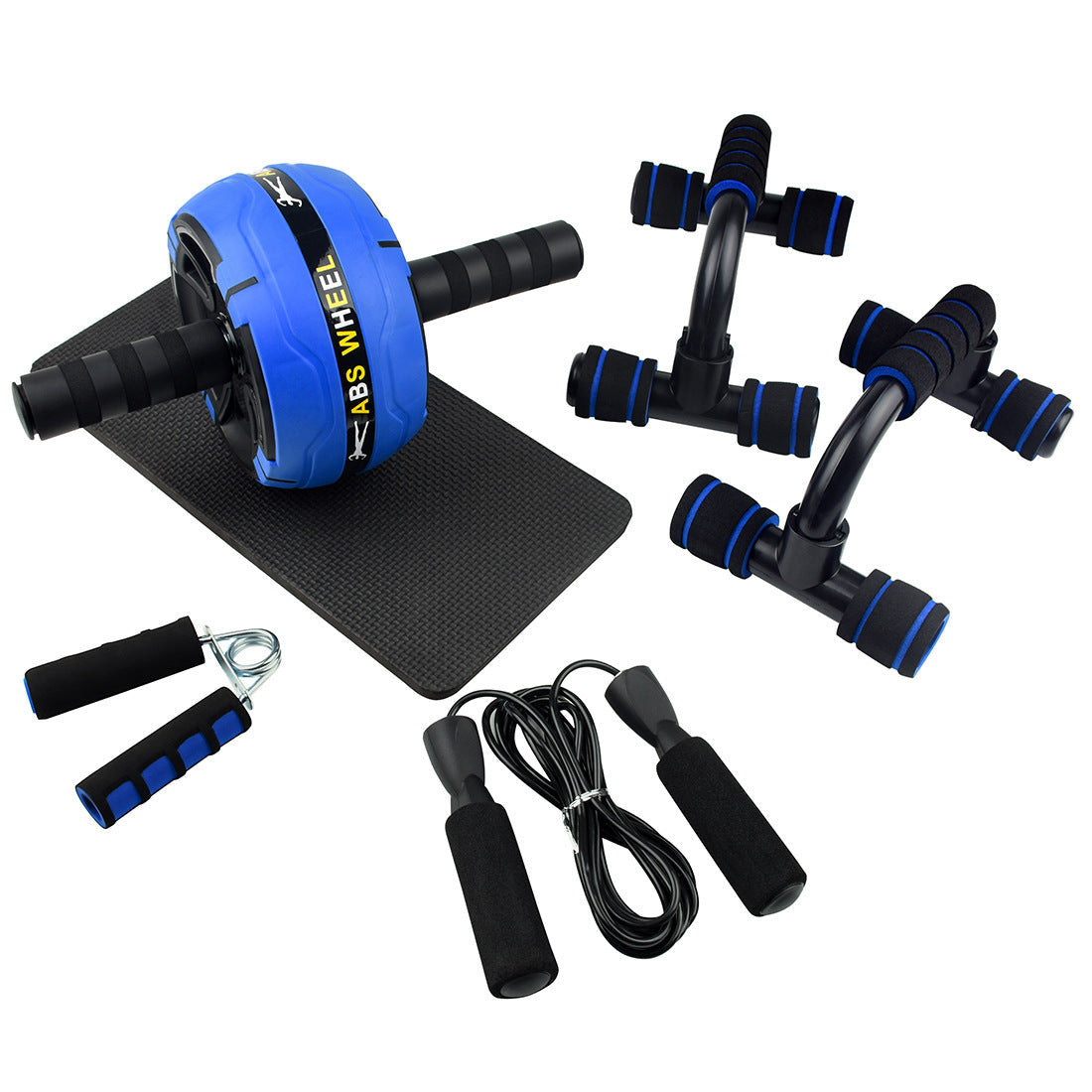 Resistance Bands Push Up Bar AB Power Workout