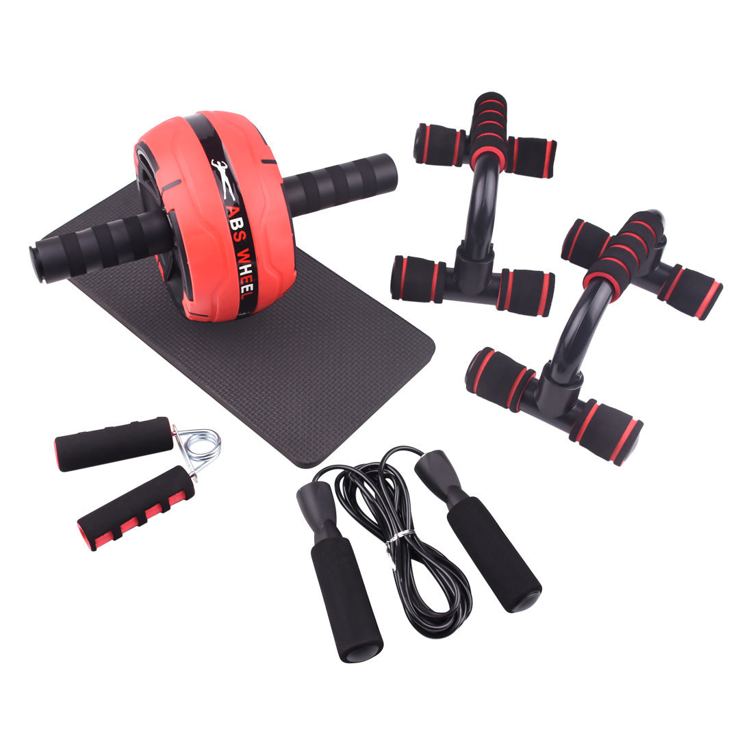 Resistance Bands Push Up Bar AB Power Workout