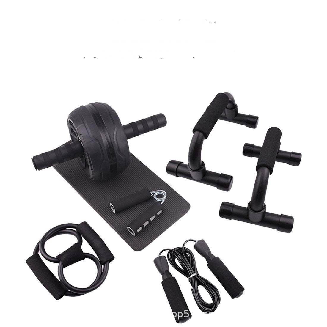 Resistance Bands Push Up Bar AB Power Workout
