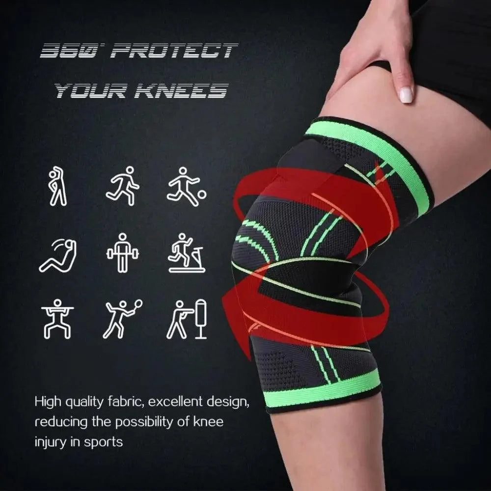 Sport Knee Sleeve Compression Support Fitness Protector