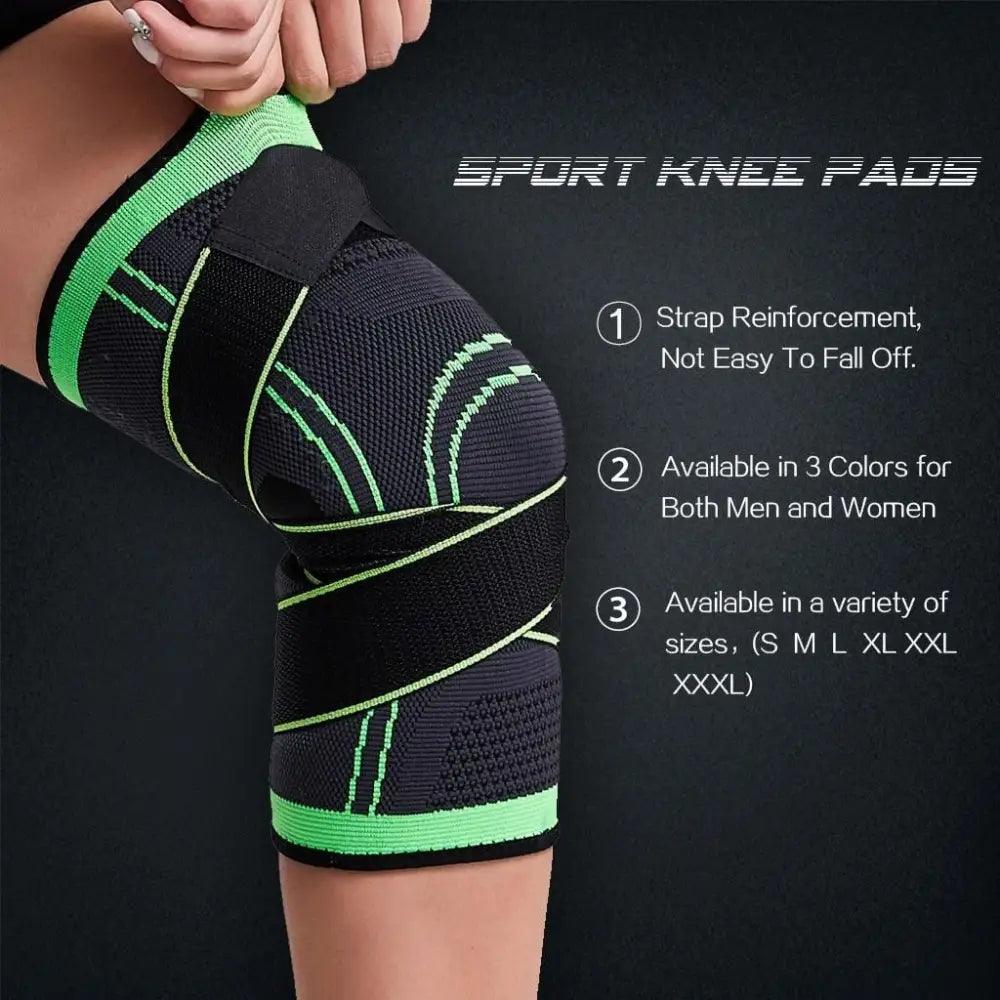 Sport Knee Sleeve Compression Support Fitness Protector