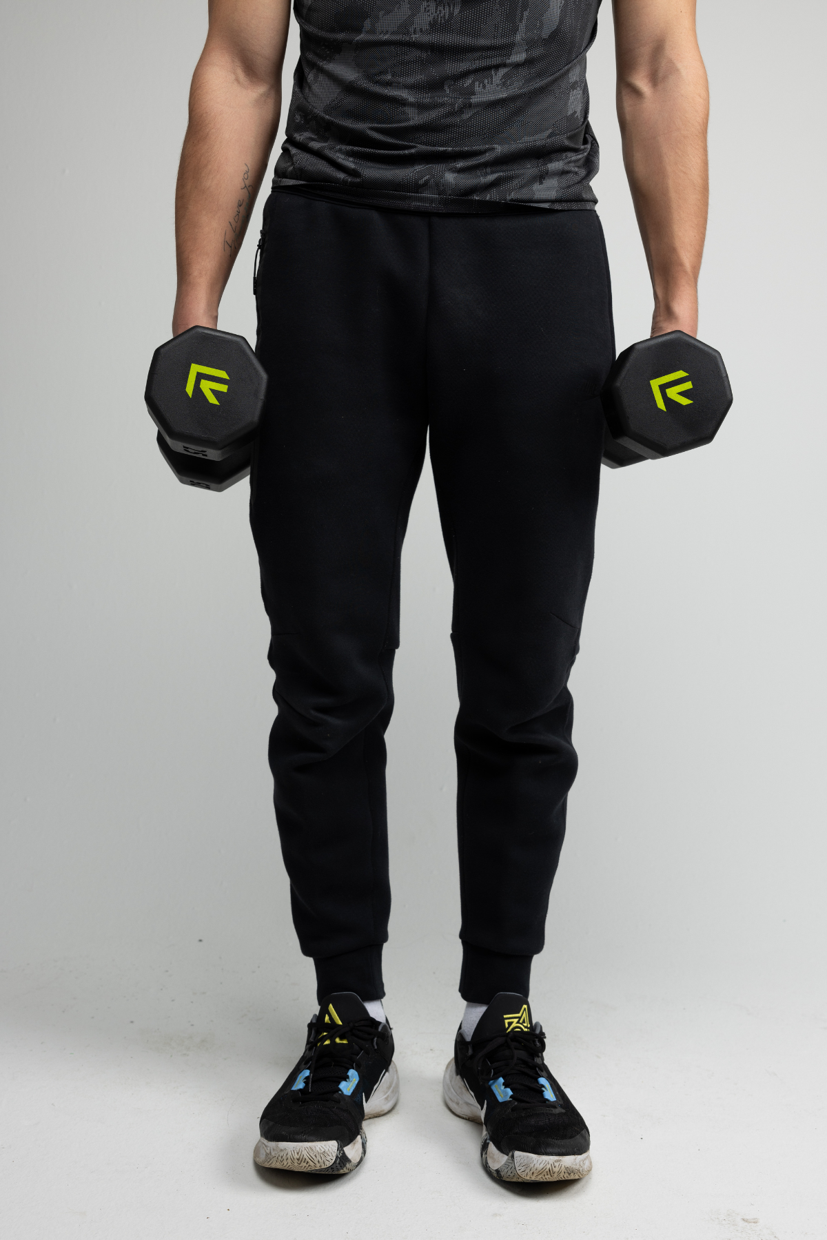 Octo Rubber Dumbbell Individual Strength Training Equipment