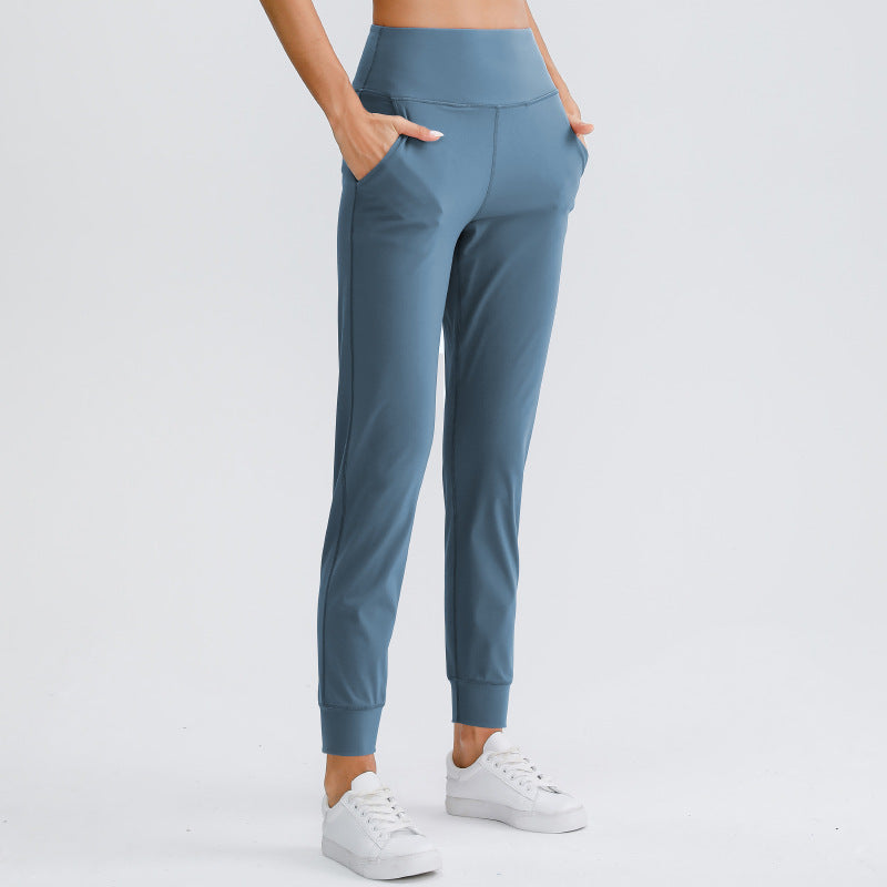 Women's Elastic Jogger Pants Yoga Running Workout