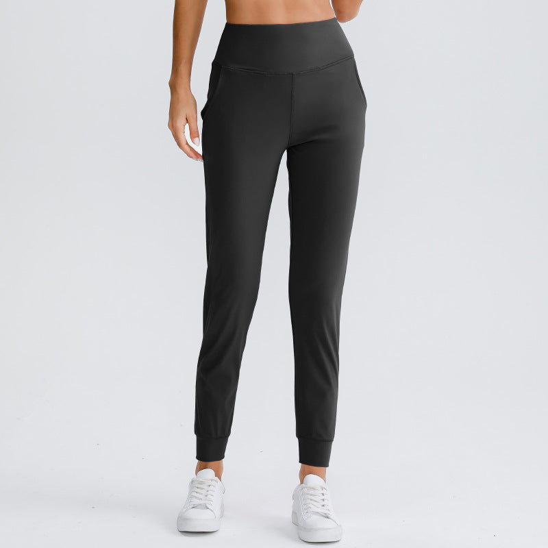 Women's Elastic Jogger Pants Yoga Running Workout