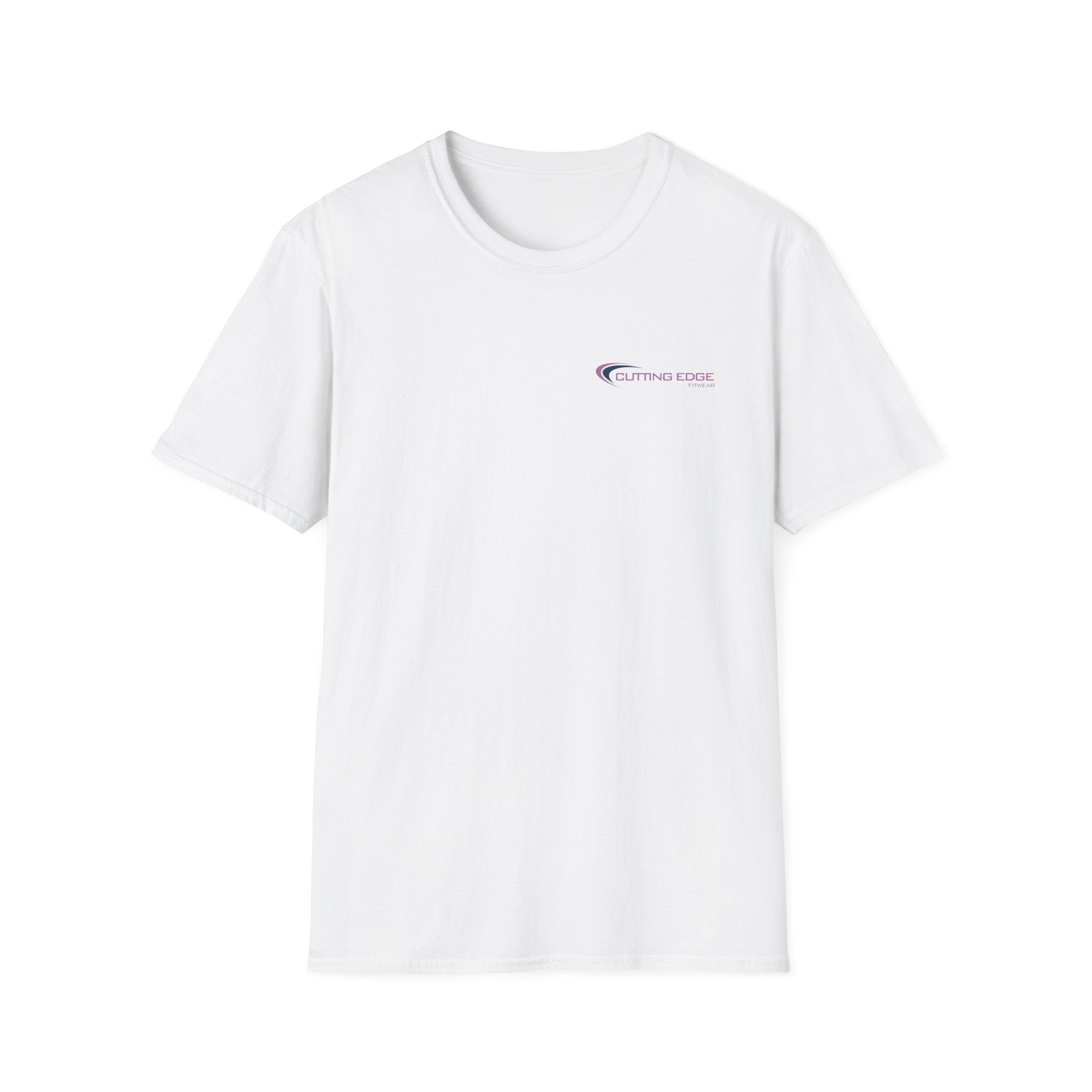 Cutting Edge Logo T-Shirt — Minimal Retro Wave Graphic Tee