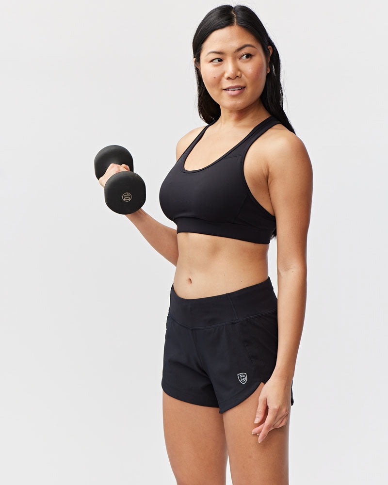 Excel Women's Workout Shorts Athletic Fitness Apparel