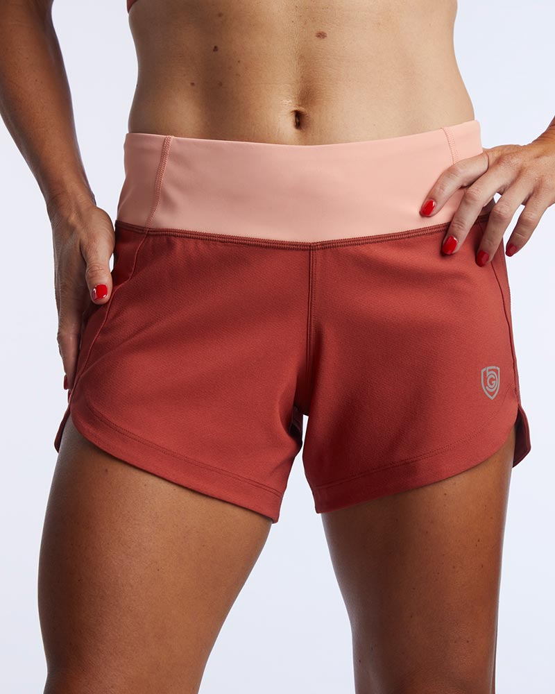Excel Women's Workout Shorts Athletic Fitness Apparel