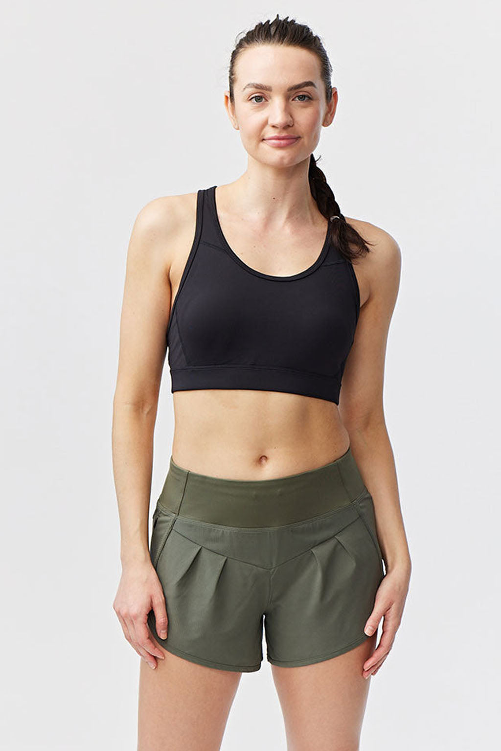 Women's High Rise Running Shorts Athletic