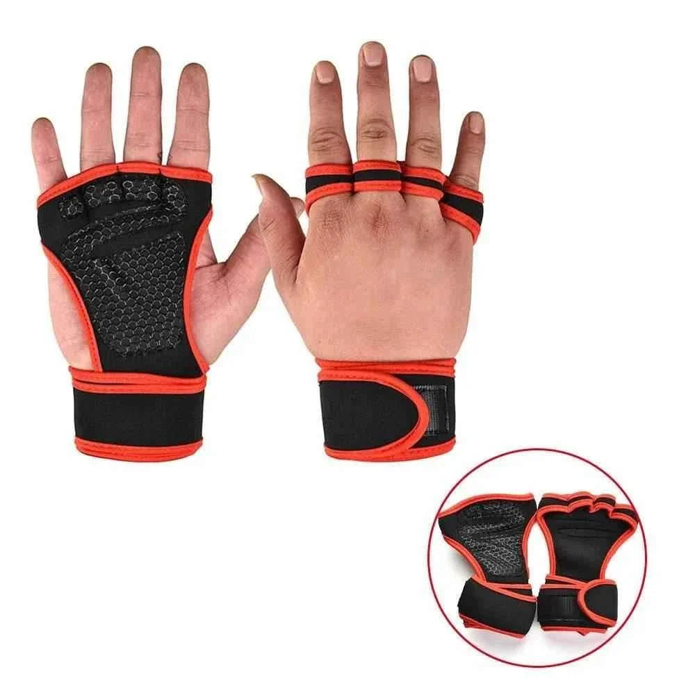 Men's Women's Training Sport Gloves Fitness Workout Gear