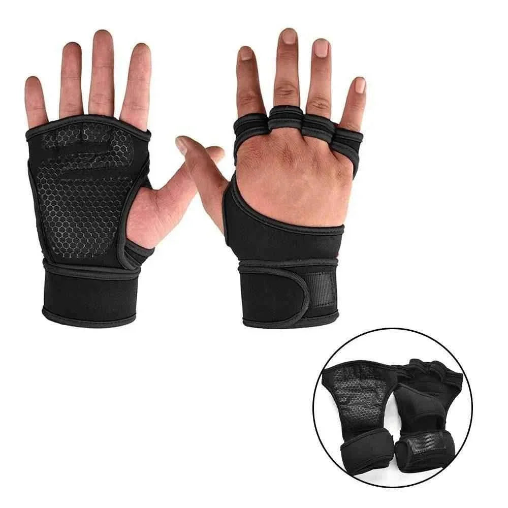 Men's Women's Training Sport Gloves Fitness Workout Gear