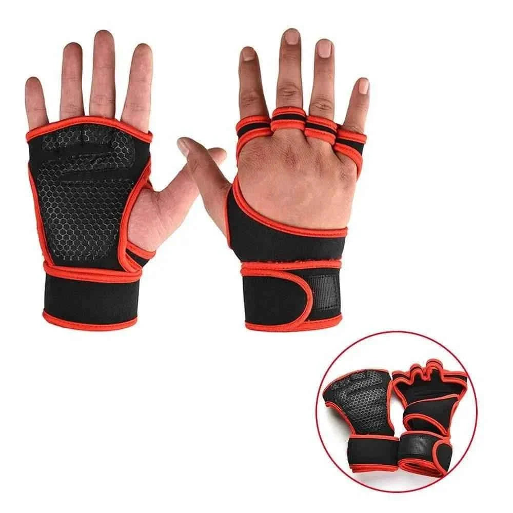 Men's Women's Training Sport Gloves Fitness Workout Gear