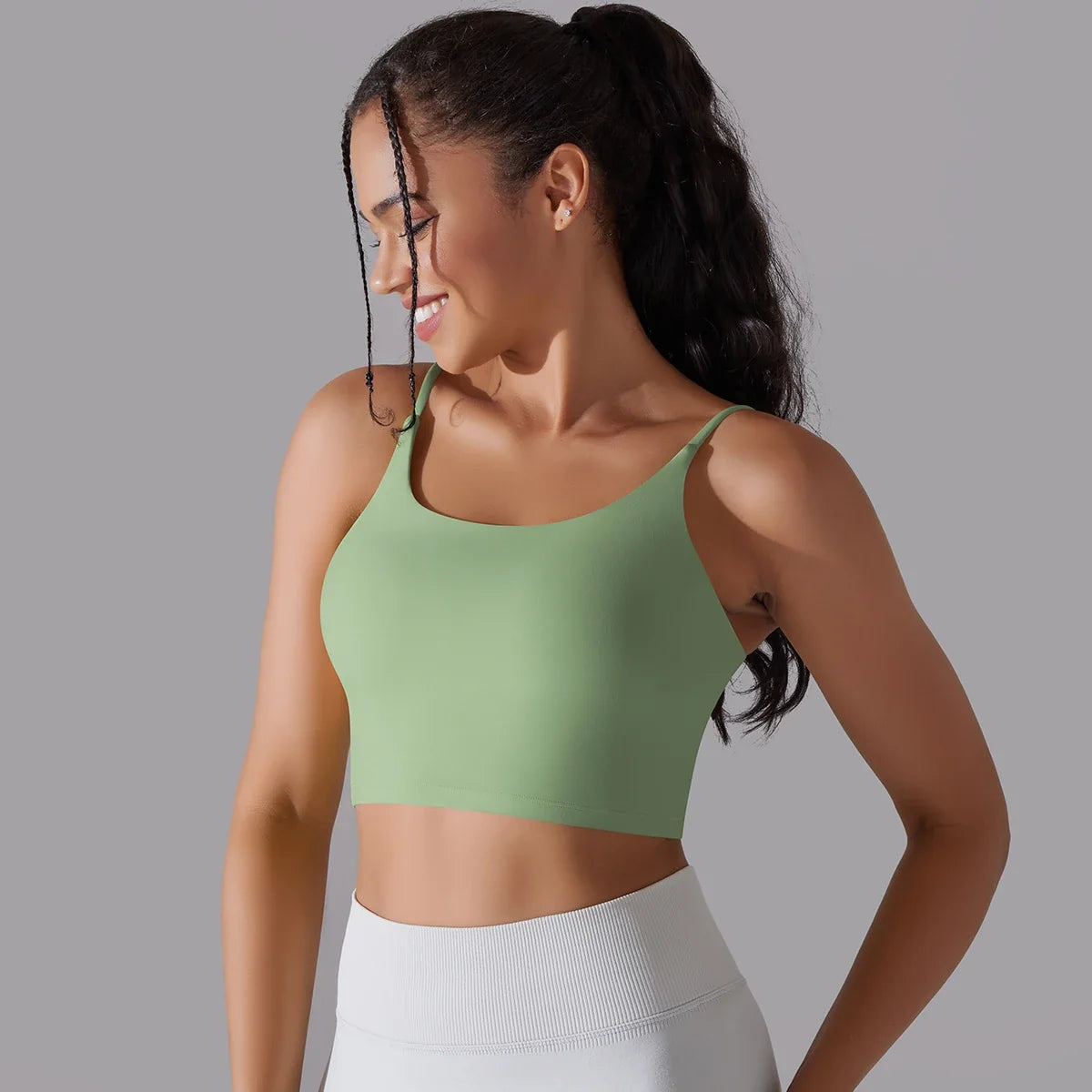 Women's Supportive Sports Bra Athletic Workout Activewear
