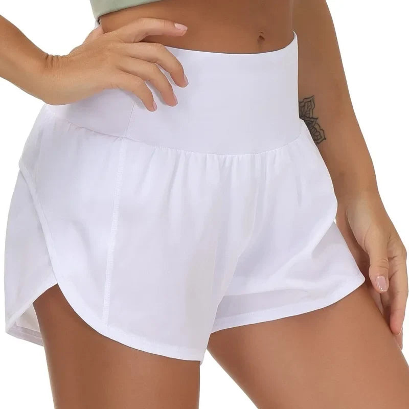 High Waisted Workout Shorts Active Fitness Style