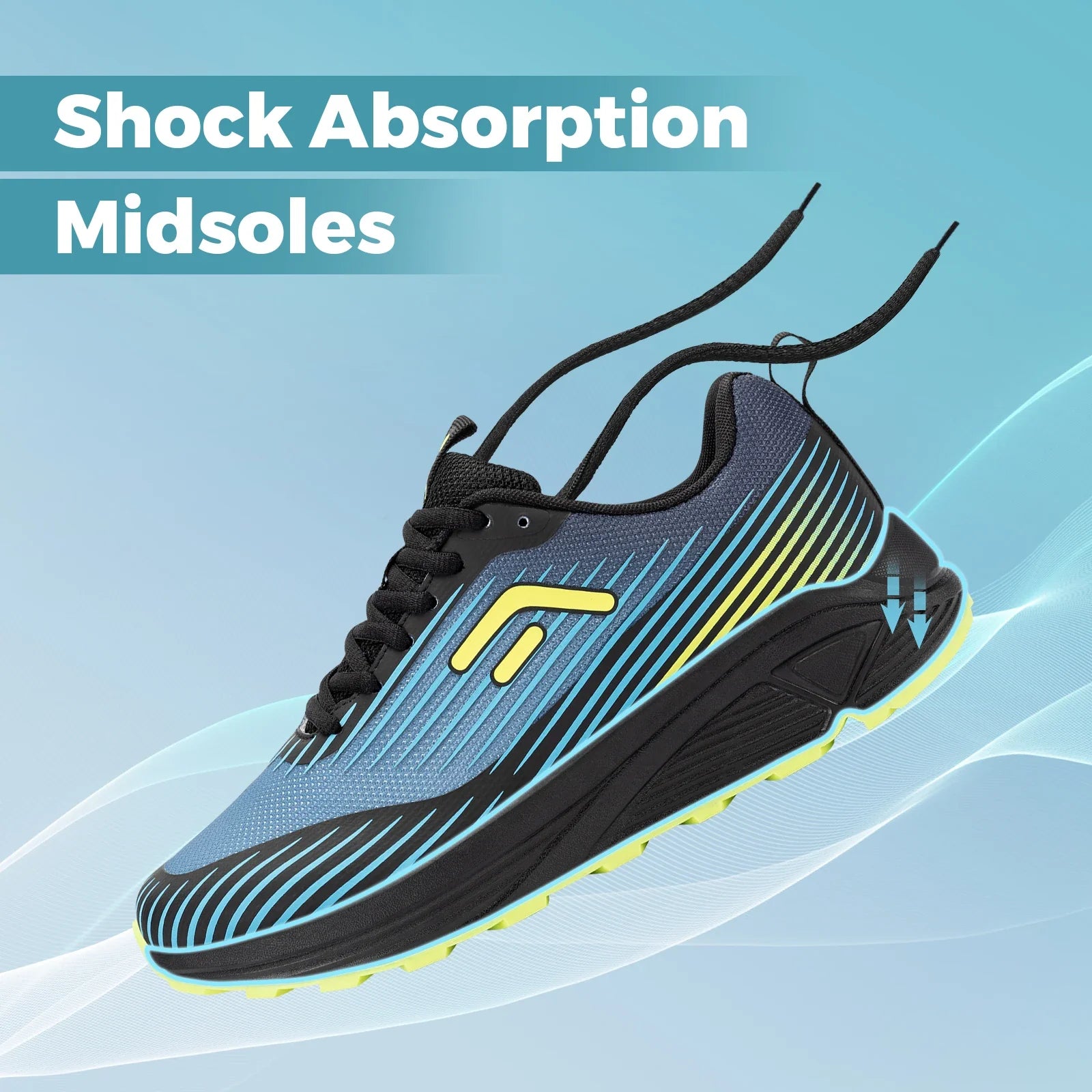 Men's Wide Trail Running Shoes Breathable