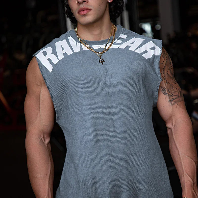 Men's Performance Sleeveless Shirts Athletic Workout Apparel