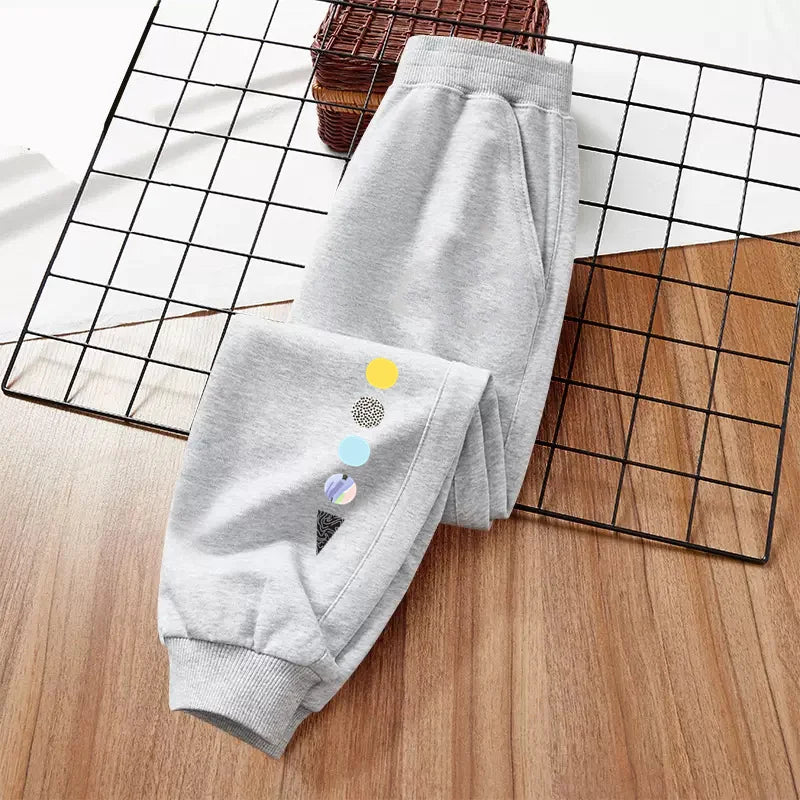 Kids' Cotton Sweatpants Comfortable Casual Jogger Pants