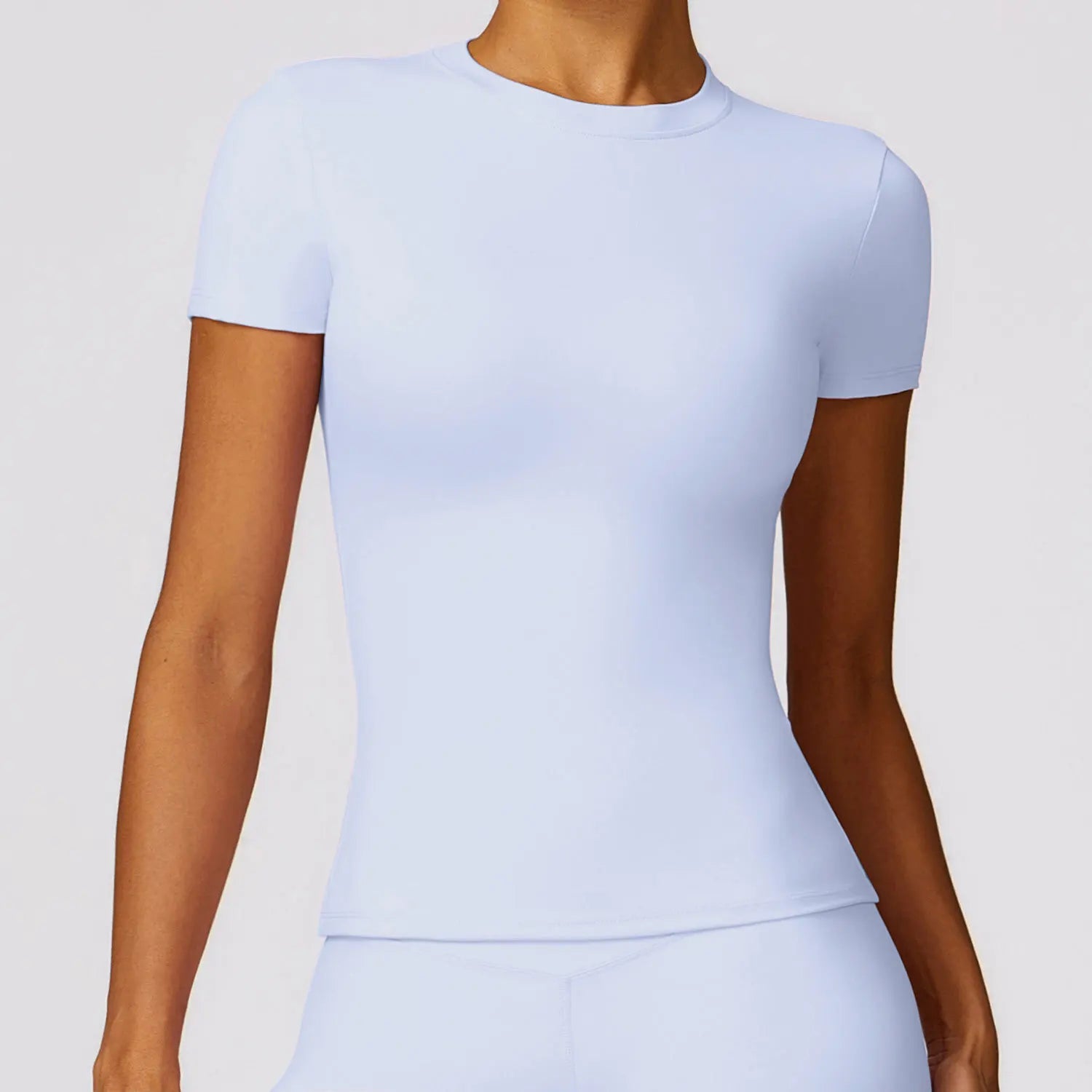 Women's Short Sleeve Workout Fitness Top