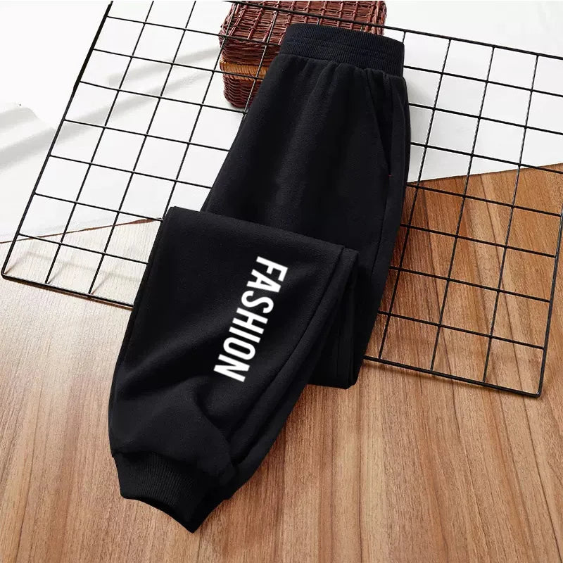 Kids' Cotton Sweatpants Comfortable Casual Jogger Pants