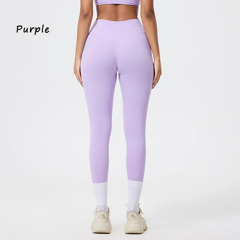 Women's High Waist Seamless Yoga Leggings