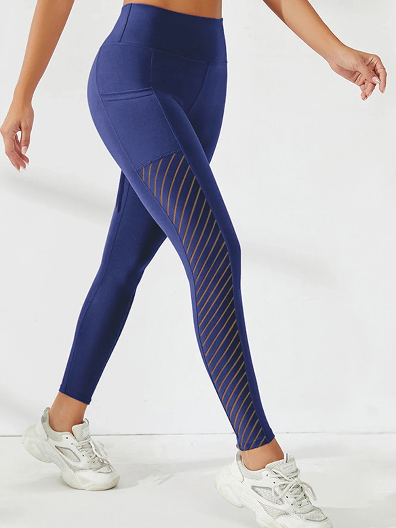 Women's Ankle Length Yoga Pants Pockets Stretch Activewear