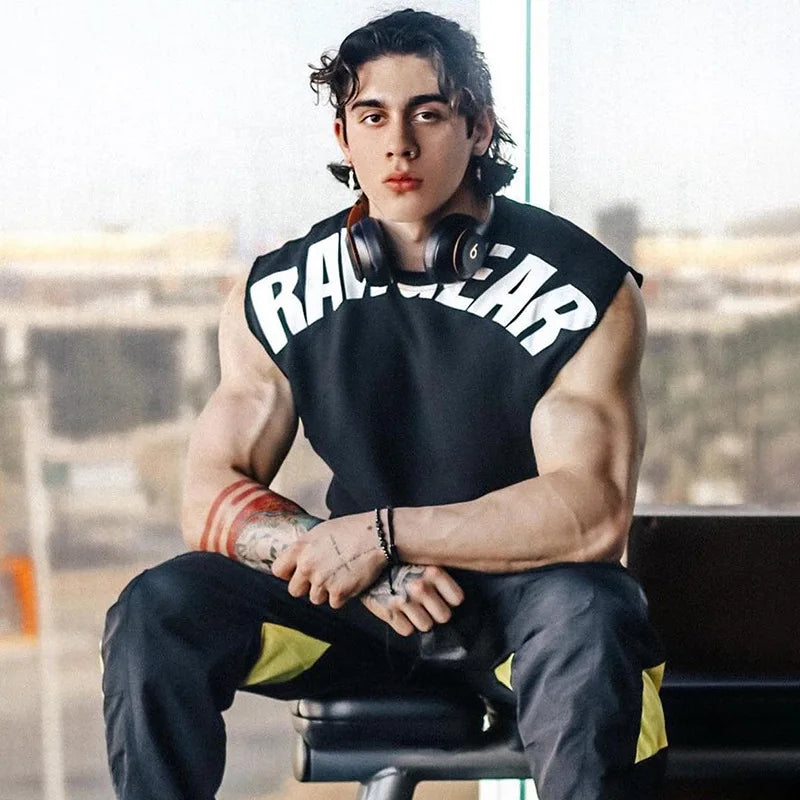 Men's Performance Sleeveless Shirts Athletic Workout Apparel
