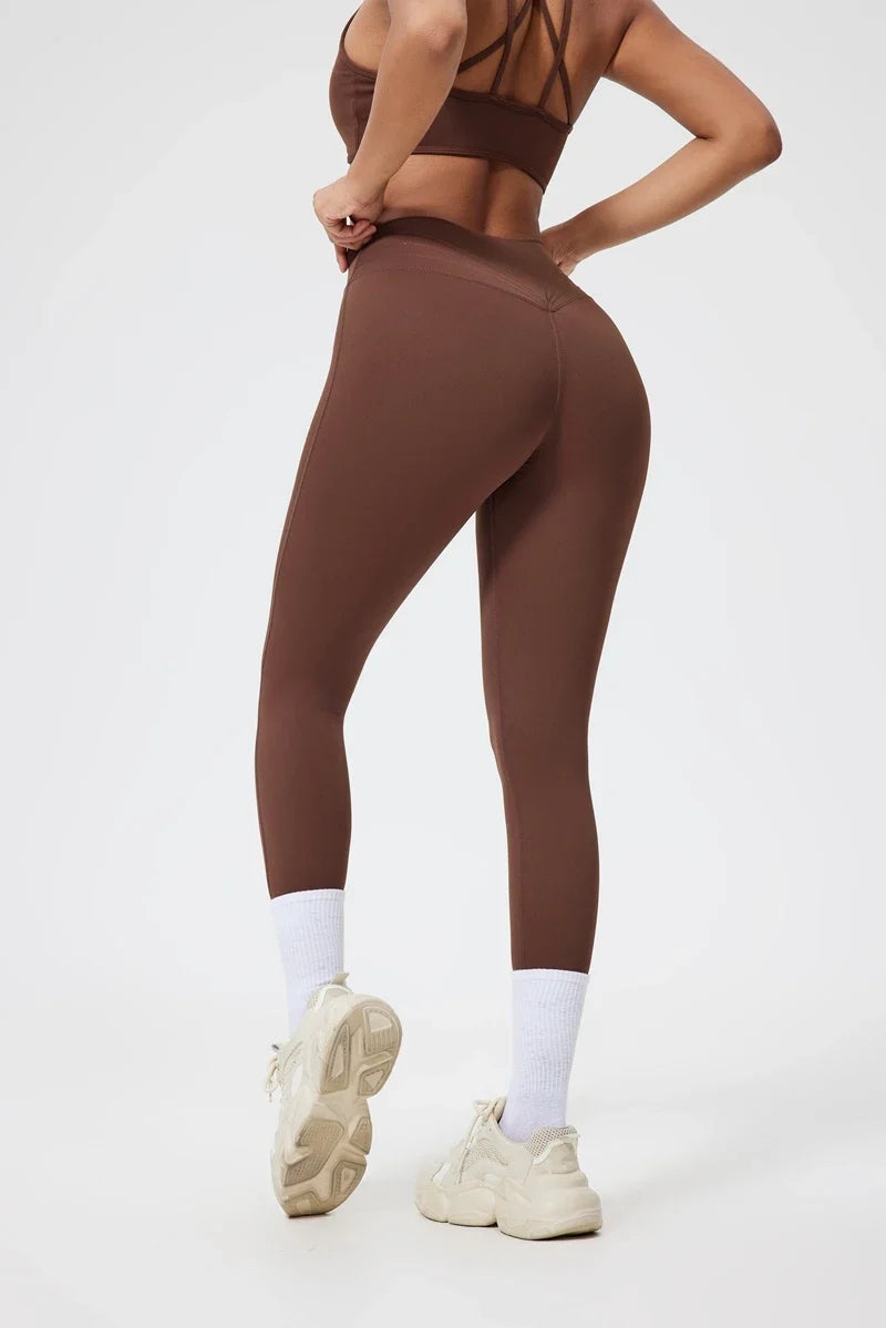 Women's High Waist Seamless Yoga Leggings