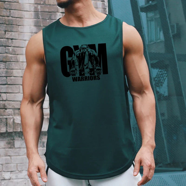 Men's Mesh Quick Dry Fitness Bodybuilding Tank Top