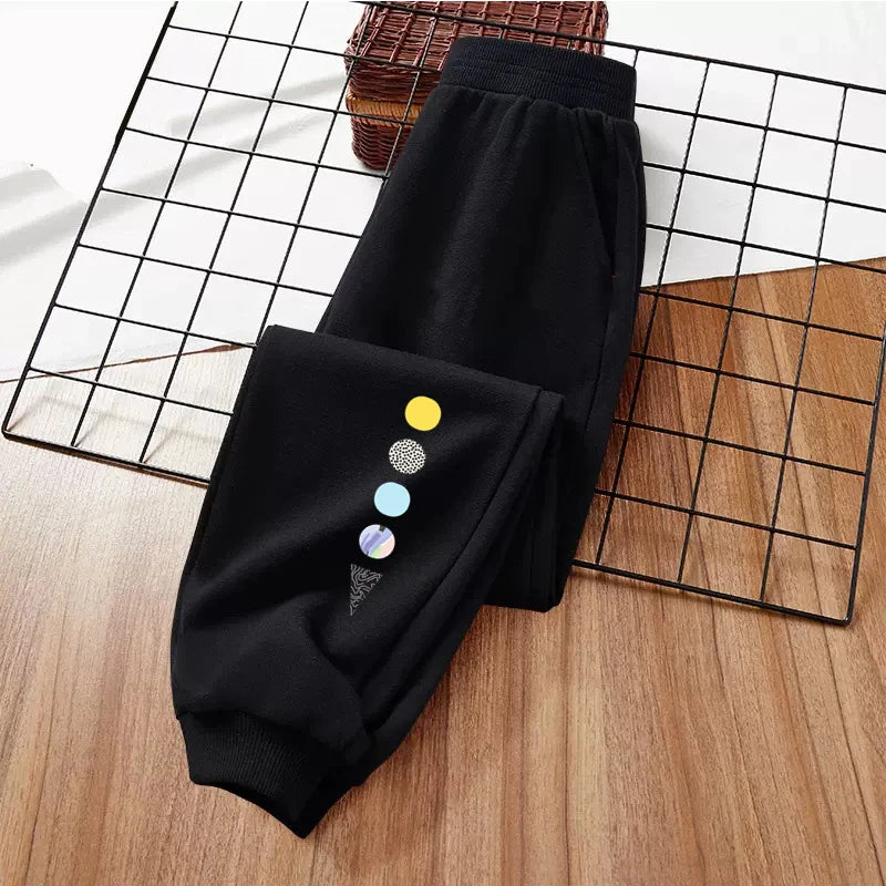 Kids' Cotton Sweatpants Comfortable Casual Jogger Pants