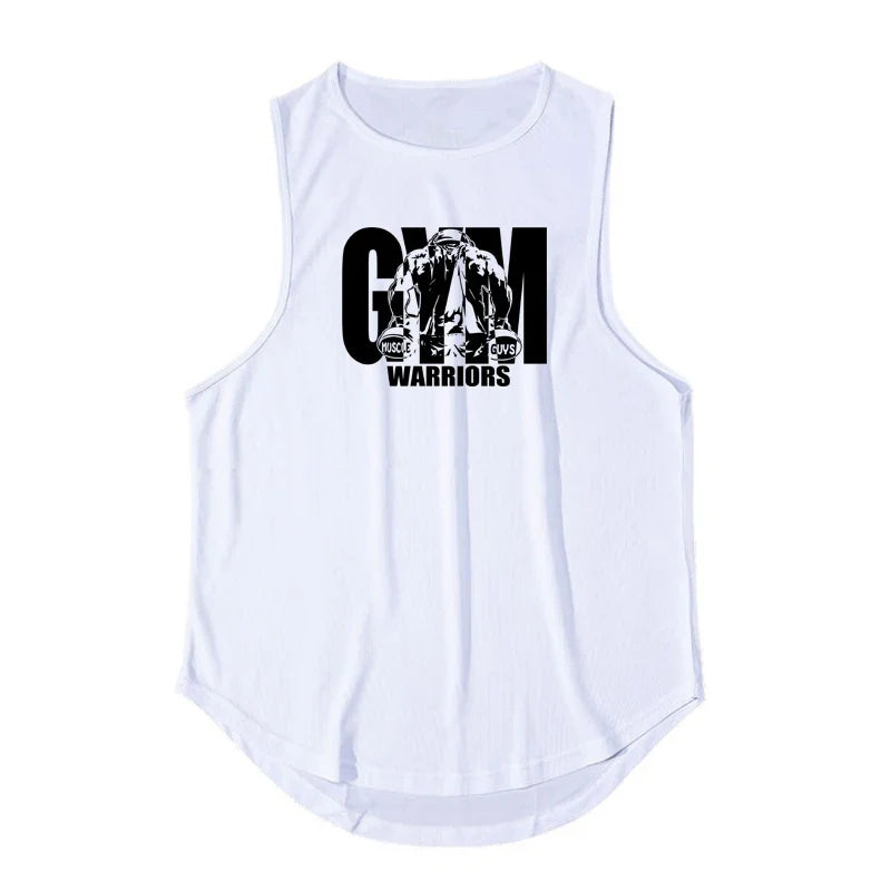 Men's Mesh Quick Dry Fitness Bodybuilding Tank Top