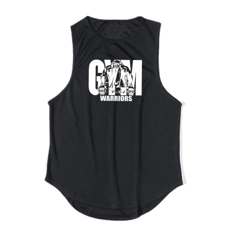 Men's Mesh Quick Dry Fitness Bodybuilding Tank Top
