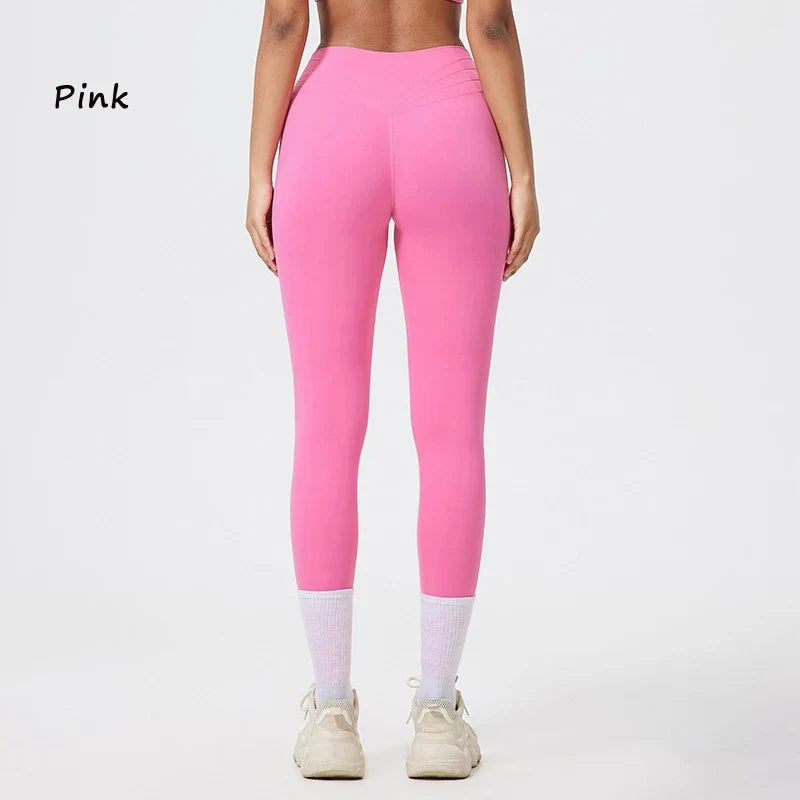 Women's High Waist Seamless Yoga Leggings