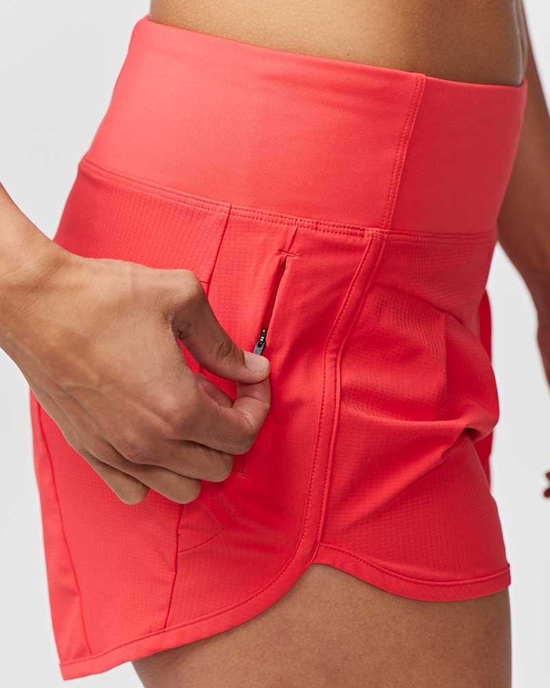 Women's High Rise Running Shorts Athletic