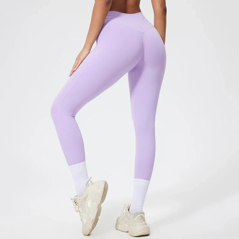 Women's High Waist Seamless Yoga Leggings