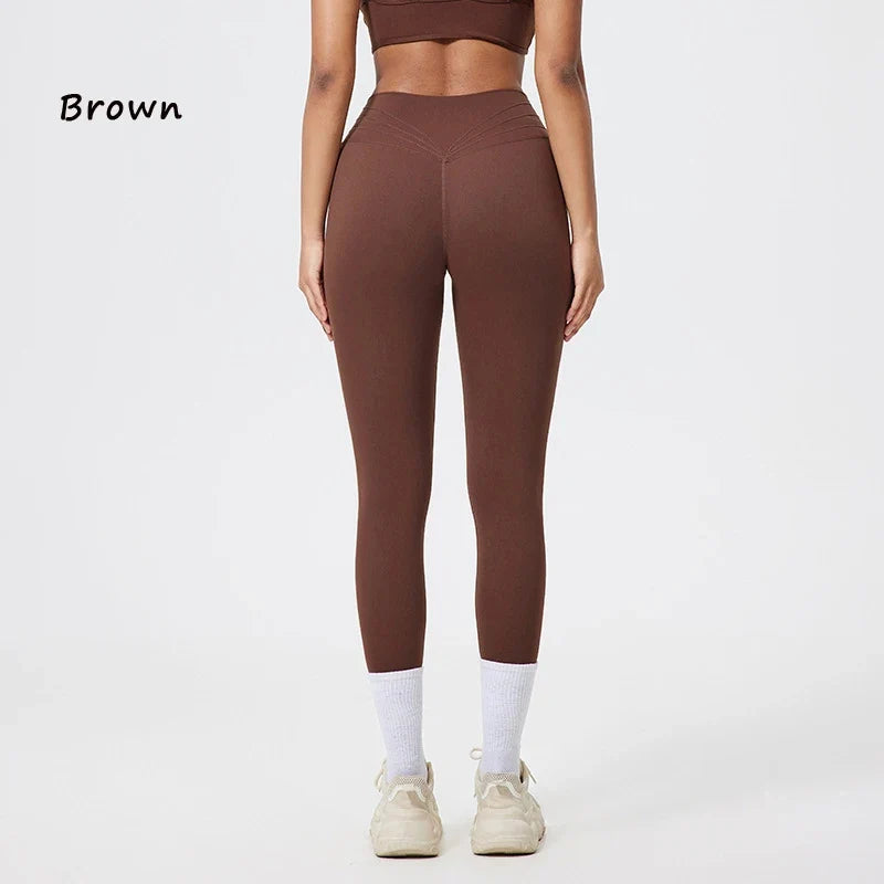 Women's High Waist Seamless Yoga Leggings