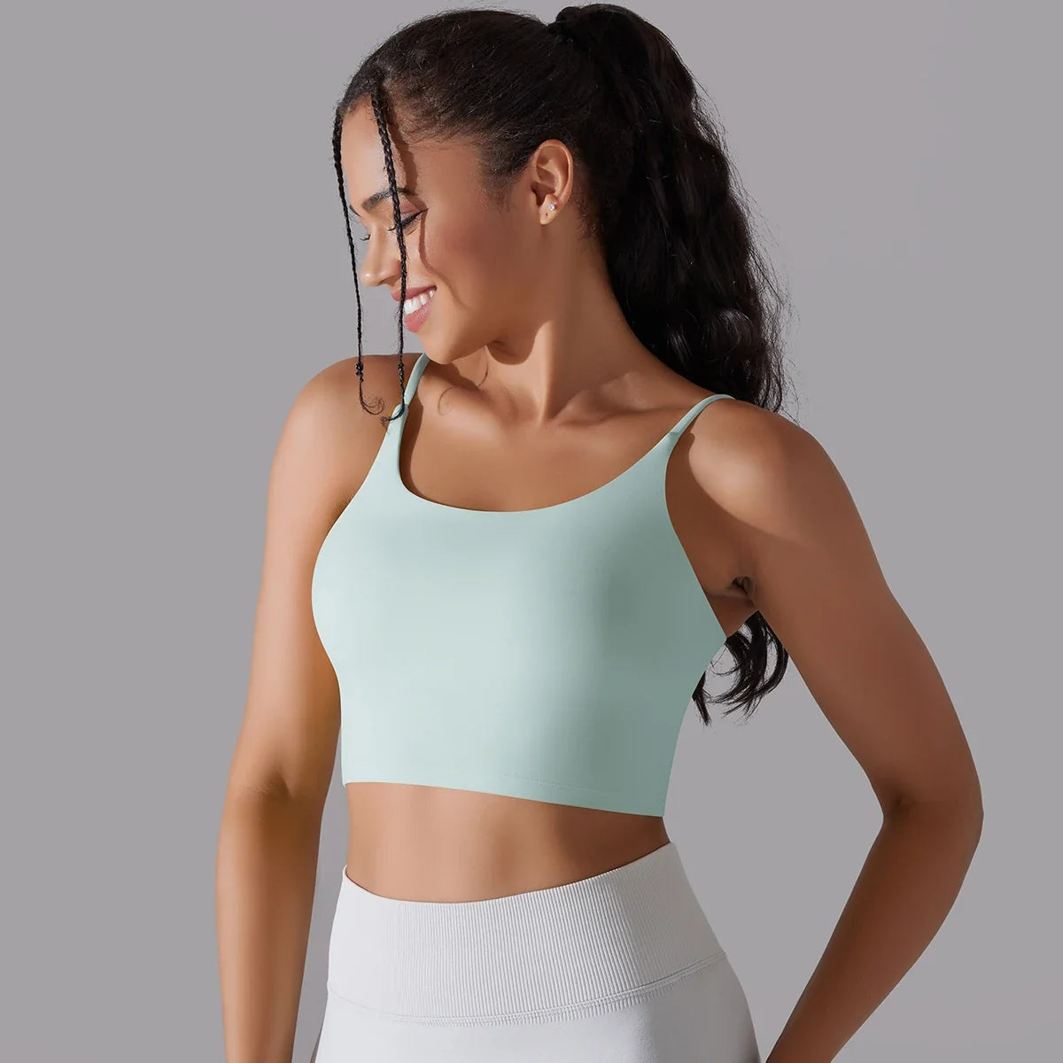 Women's Supportive Sports Bra Athletic Workout Activewear