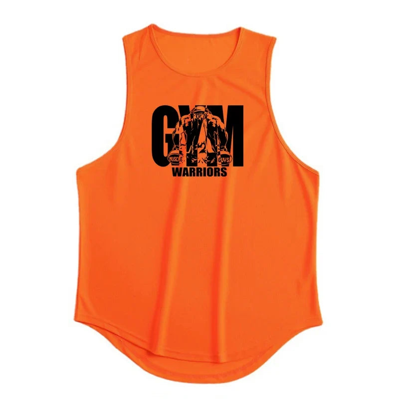 Men's Mesh Quick Dry Fitness Bodybuilding Tank Top