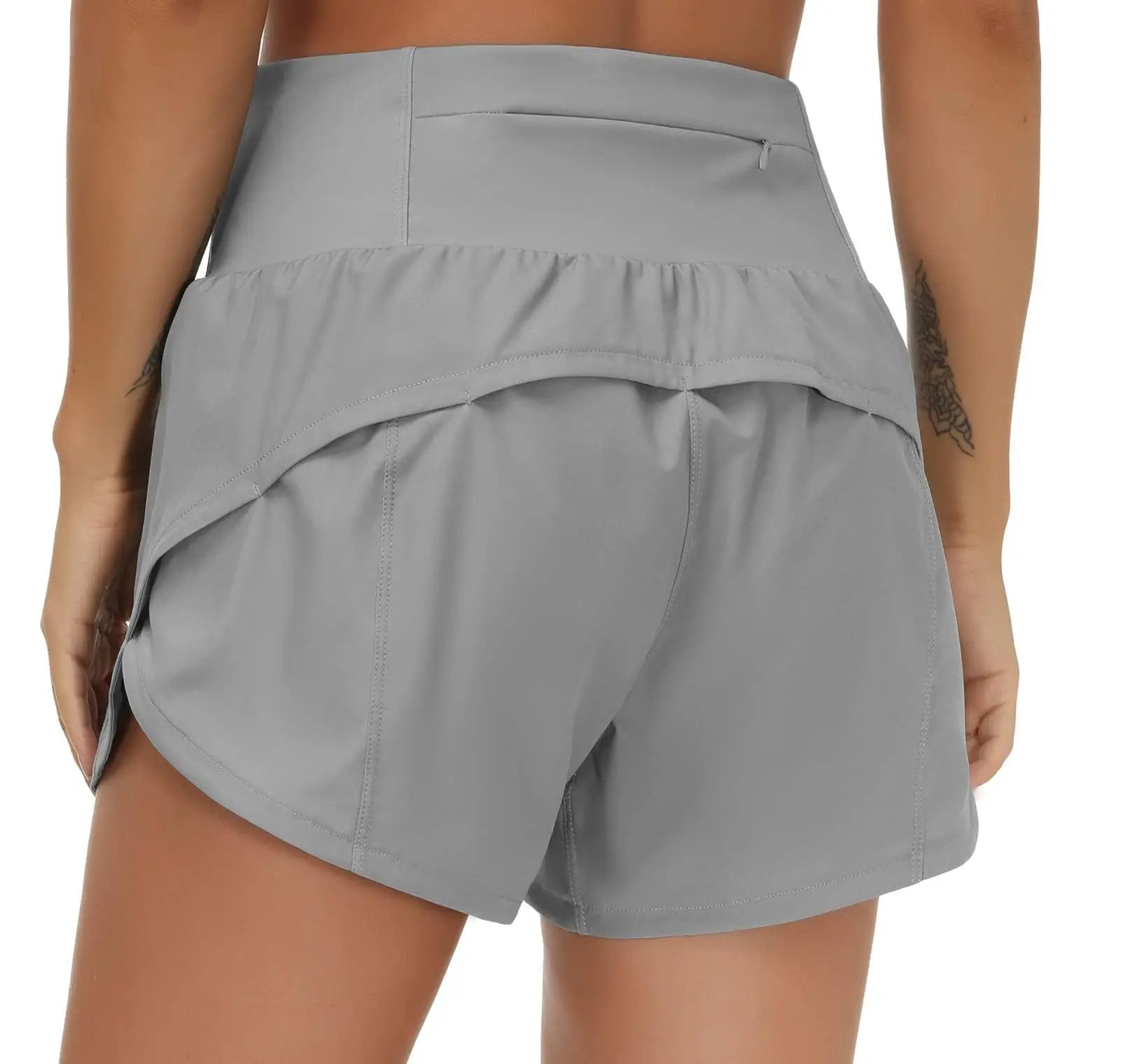 High Waisted Workout Shorts Active Fitness Style