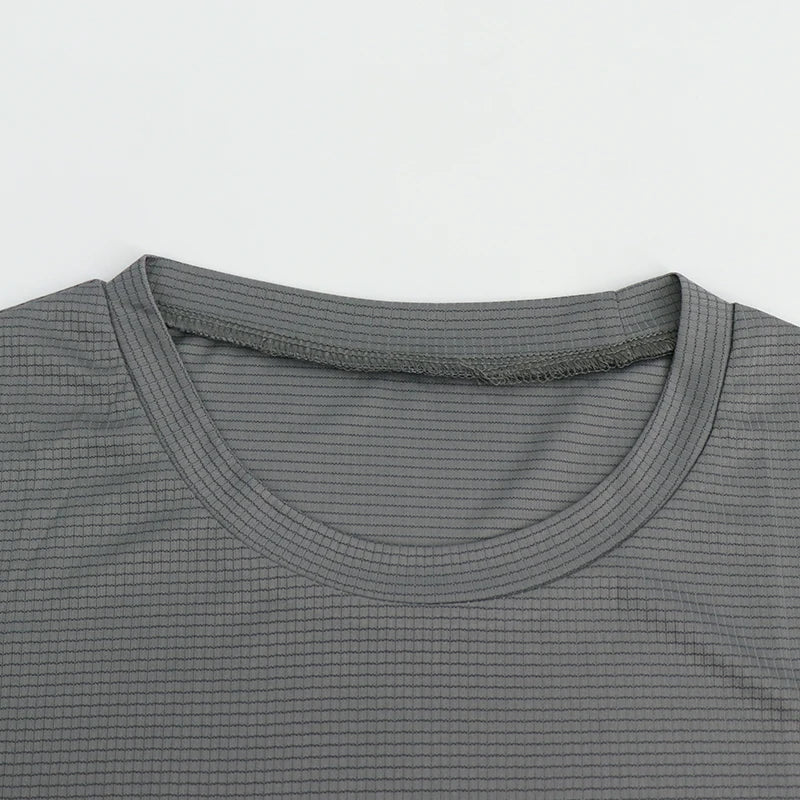 Men's Performance Running Tee Athletic Fitness Shirt