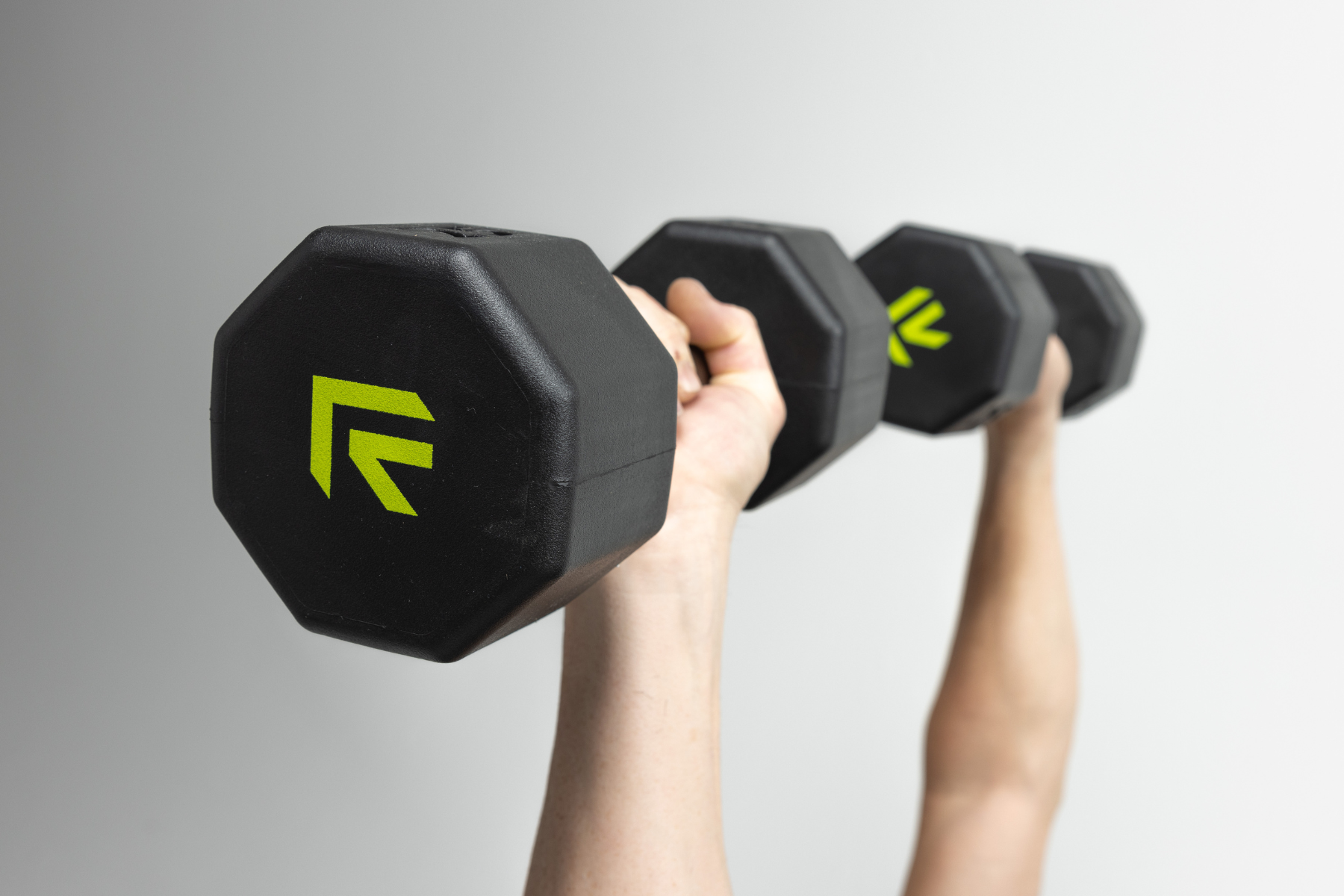 Octo Rubber Dumbbell Individual Strength Training Equipment