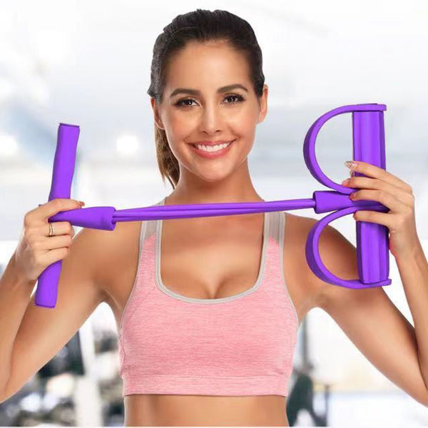 Pedal Resistance Band Yoga Fitness Elastic Rope Exercise