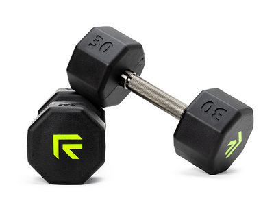 Octo Rubber Dumbbell Individual Strength Training Equipment