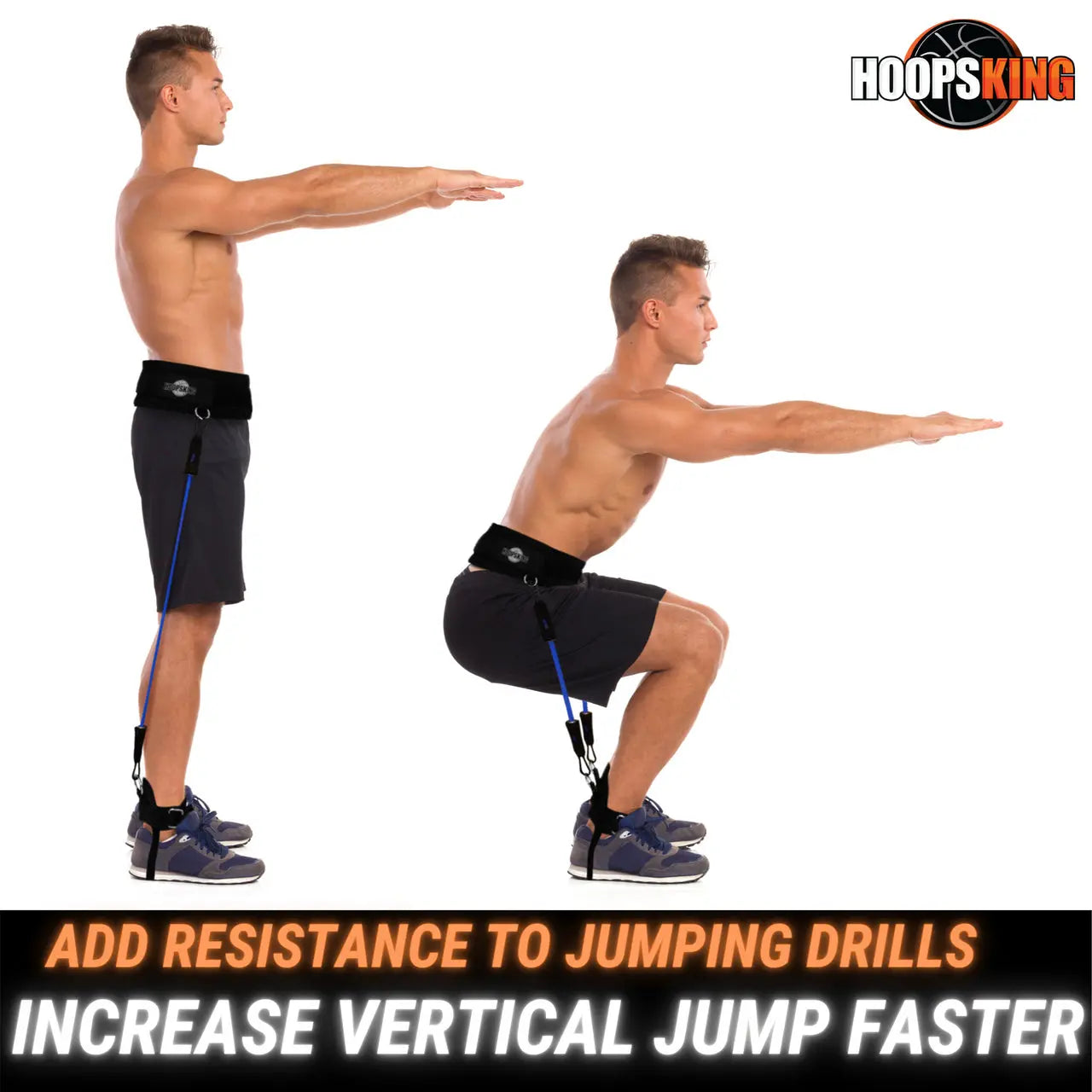 Vertical Jump Trainer Resistance Bands