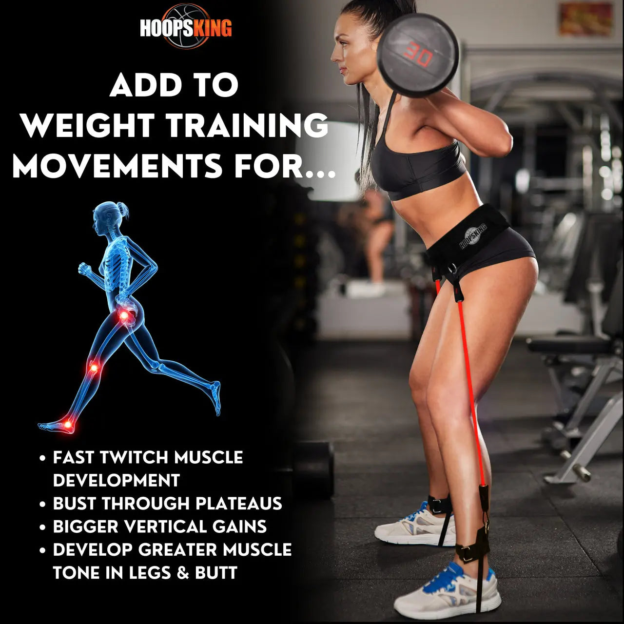 Vertical Jump Trainer Resistance Bands