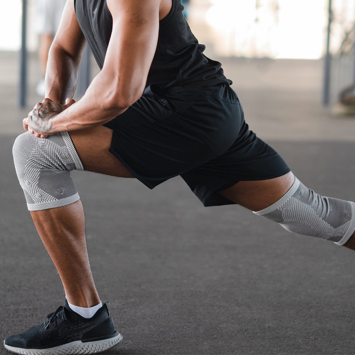 Magnetic Therapy Knee Compression Sleeves Pair Support