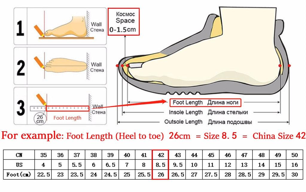 Men's Elegant Breathable Mesh Casual Athletic Sneakers
