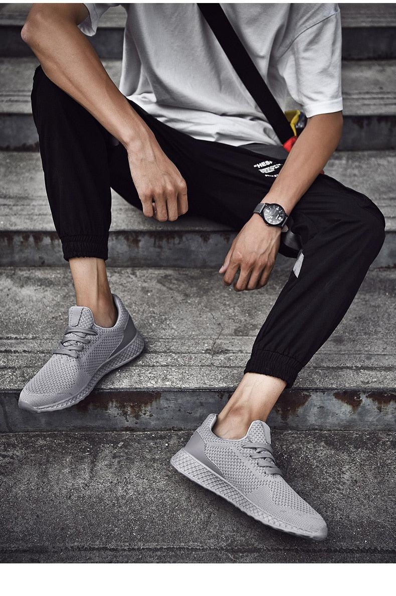 Men's Elegant Breathable Mesh Casual Athletic Sneakers
