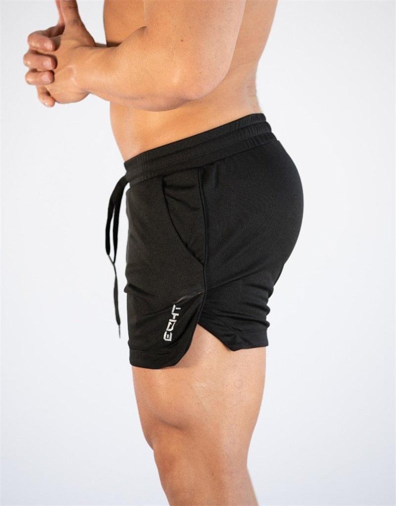 Men's Quick Dry Compression Gym Running Shorts