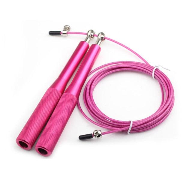 Heavy Steel Wire Weighted Speed Jump Rope Fitness