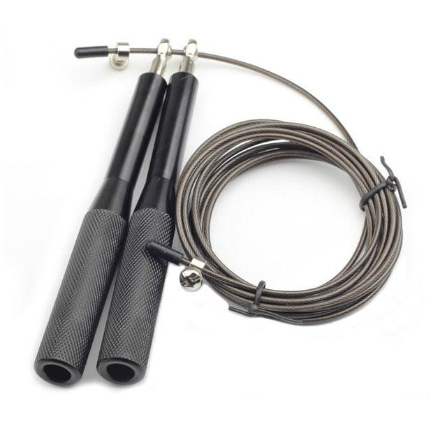 Heavy Steel Wire Weighted Speed Jump Rope Fitness